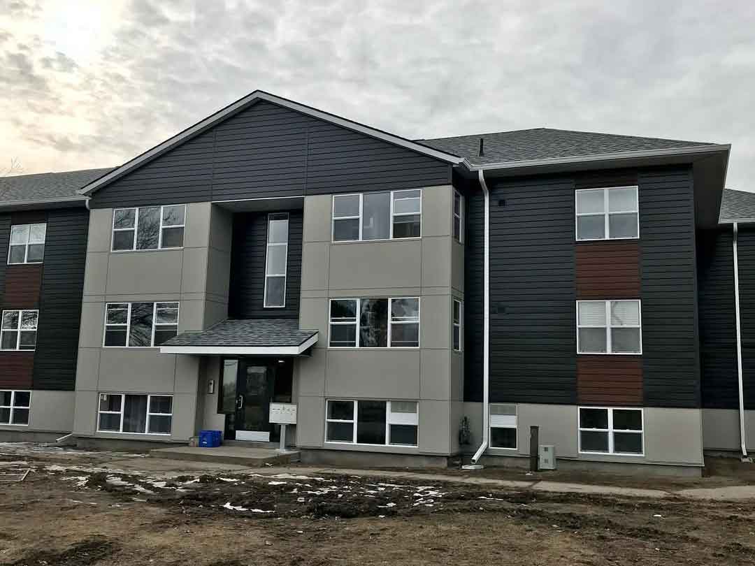 CFB Kingston building after exterior renovation