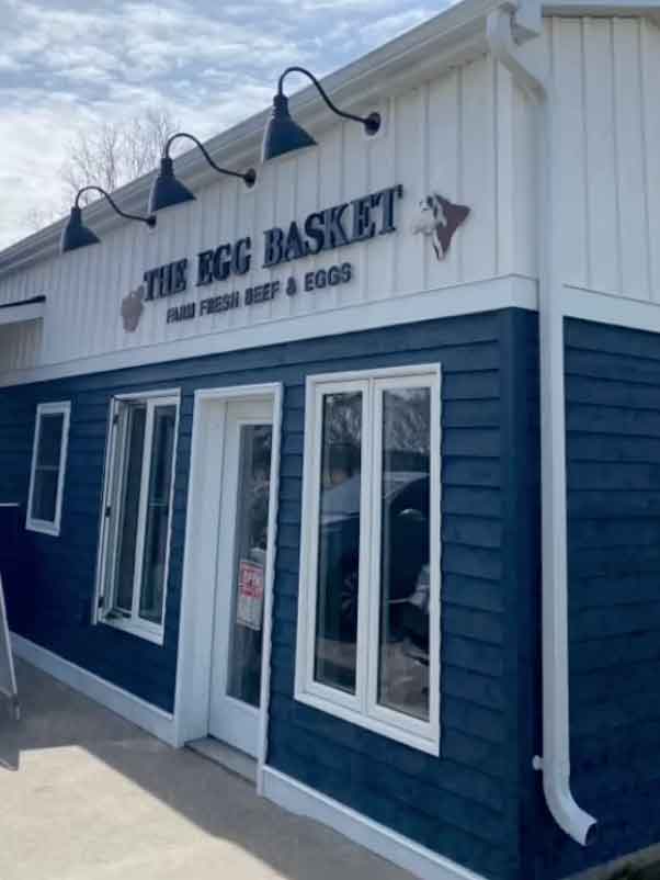 The Egg Basket exterior after renovation